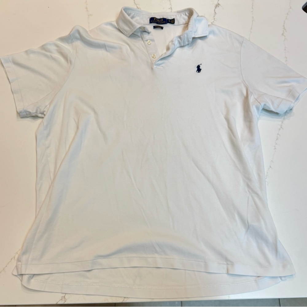 Ralph Lauren Men's Classic White Polo Shirt